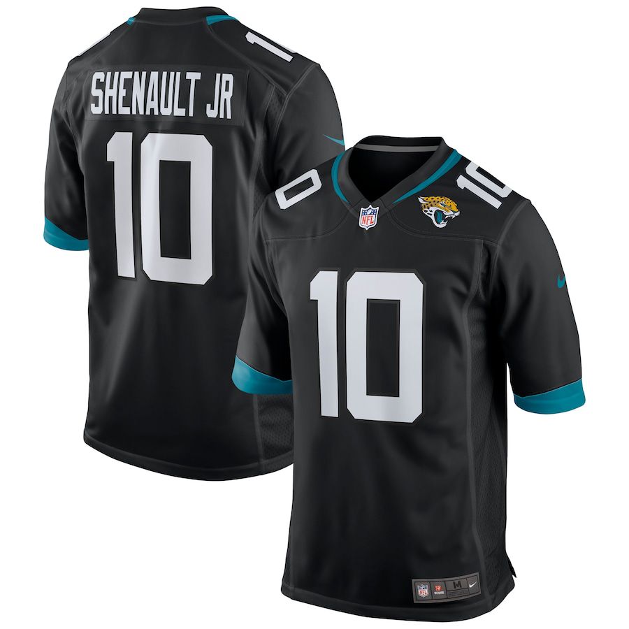 Men Jacksonville Jaguars #10 Laviska Shenault Jr Nike Black Game NFL Jersey->jacksonville jaguars->NFL Jersey